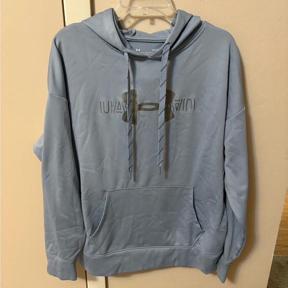 Under Armour Men's Loose Fit Hoodie Cold Gear Pockets Sz L - Picture 1 of 9